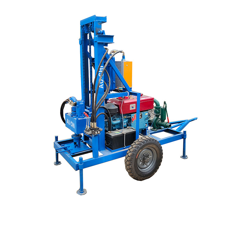 生产打井机 小型电动液压钻井机 家用农用打井机厂家