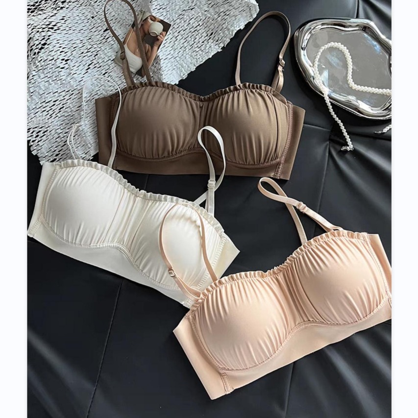 原版 小聚蛋內衣女小胸聚攏顯大防下垂法式無鋼圈文胸透氣文胸罩