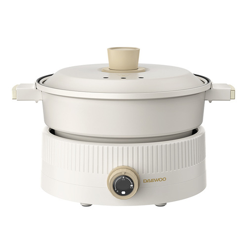 DAYU Electric Hot Pot Multifunctional Household Split Hot Pot Electric Cooking Pot Large Capacity Frying and Steaming Non-stick Electric Hot Pot