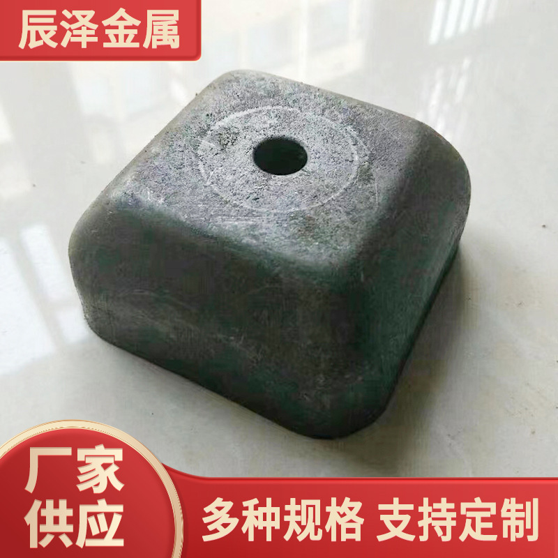 堆垛脚腕厂家供应 方管堆垛脚碗方通底脚方壳脚盒地脚腕支撑脚腕|ms