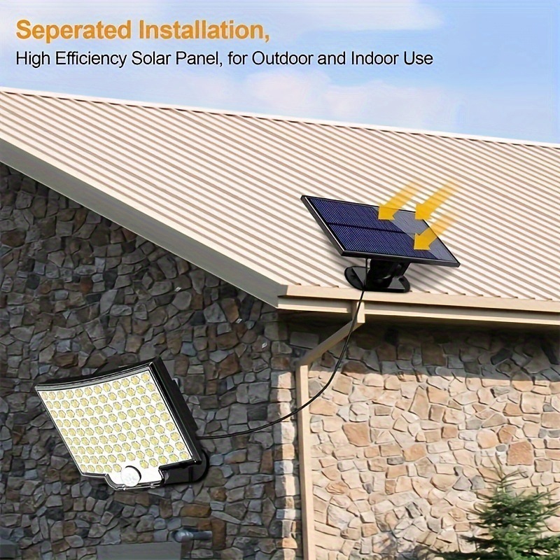 1PC 106LED Split Solar Light Outdoor Waterproof with Motion|undefined