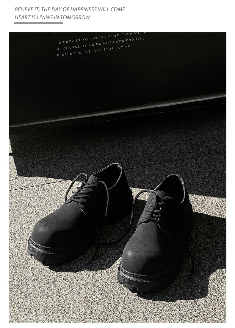 ShoeVault Stivali Martin da uomo bassi 2025 Primavera Quattro Stagioni Retro Casual Stile Britannico Scarpe Derby in Pelle con Alluce Valgo_voghion.com