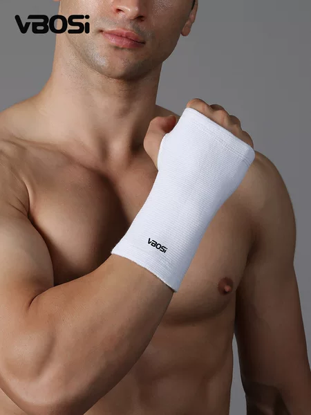 Knitted Gloves with Integrated Wrist and Palm Protection, Compression Wrap for Outdoor Activities, Badminton, Cycling, Tennis, Palm Protection Gear Wholesale