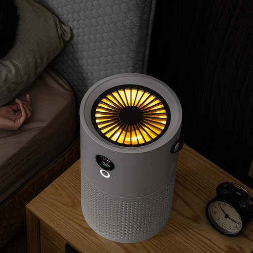 The new AP01 negative ion air purifier can be used as a deodorizing and formaldehyde-removing air freshener for bedrooms.