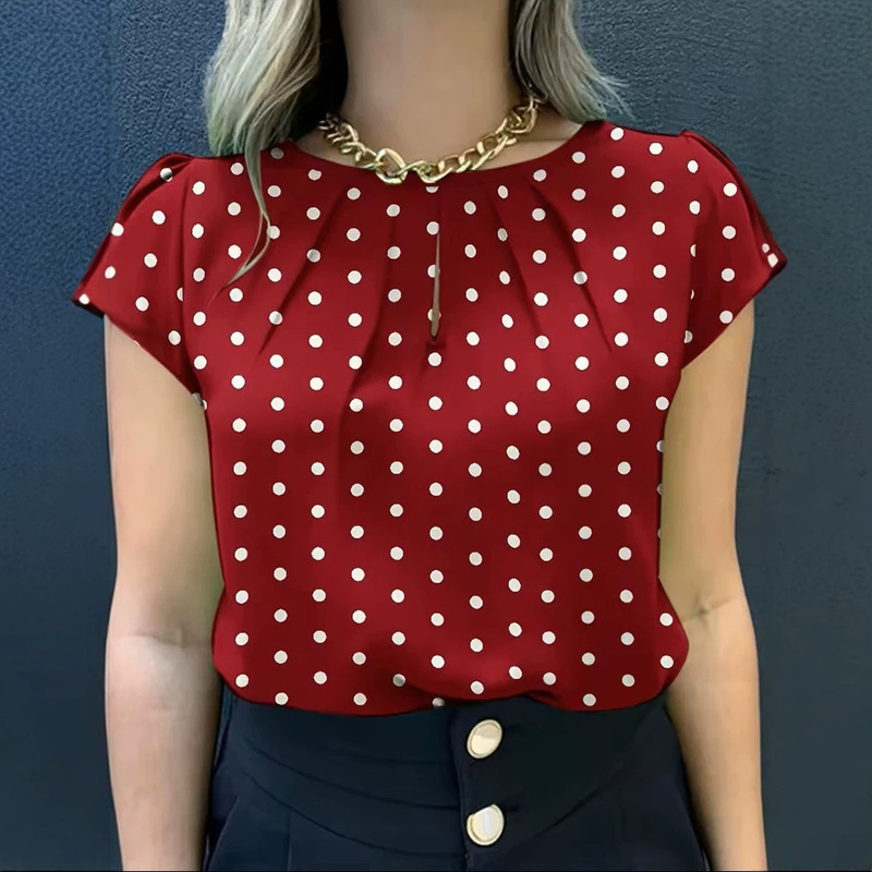Amazon Multi-Color 2026 Spring and Summer New European and American Aliexpress Floral Print Short-Sleeved Women's Sun Protection Shirt