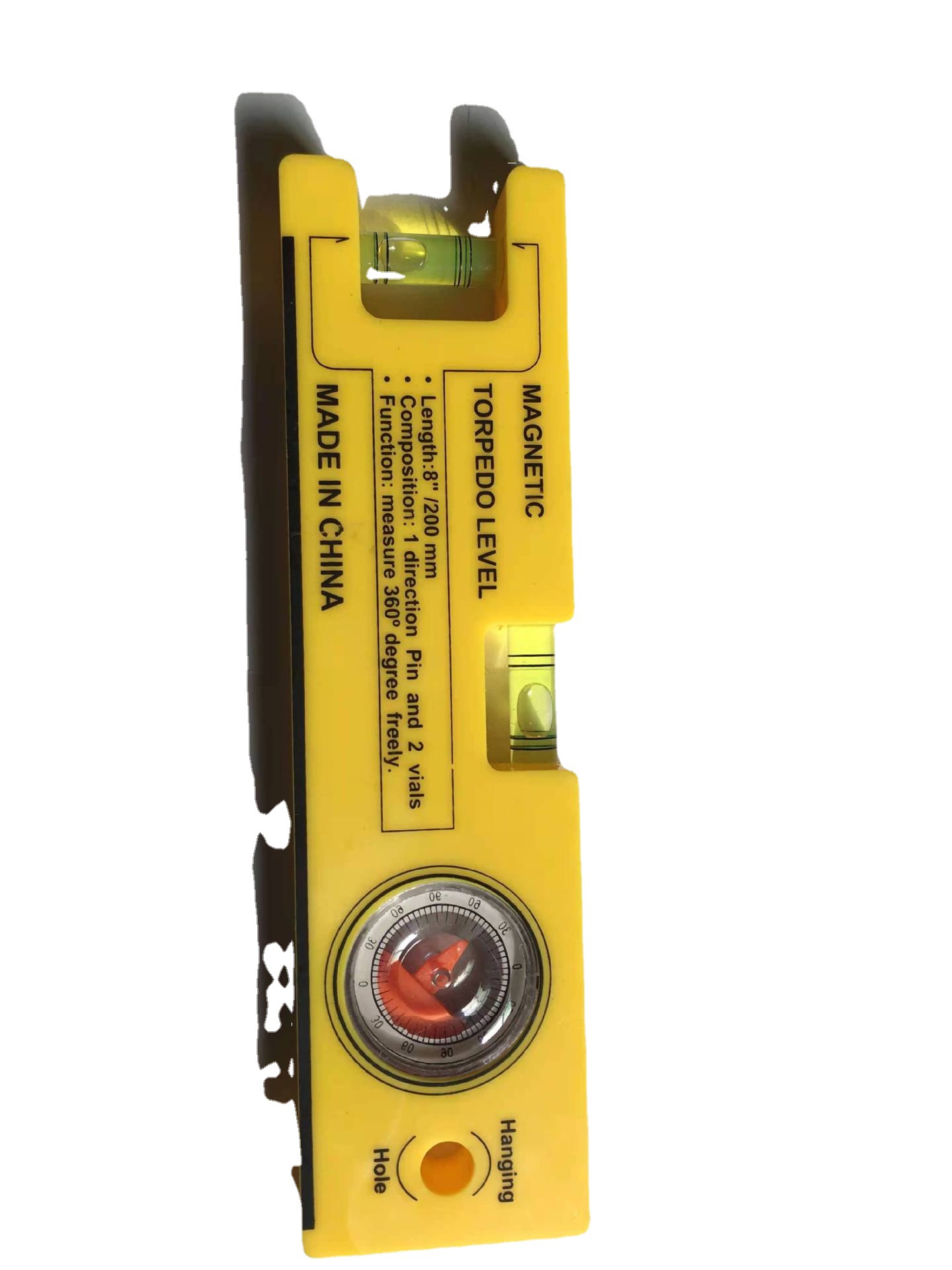 鱼雷二型水平尺 迷你水平尺 塑料水平尺 精密测量MAGNETIC  LEVEL