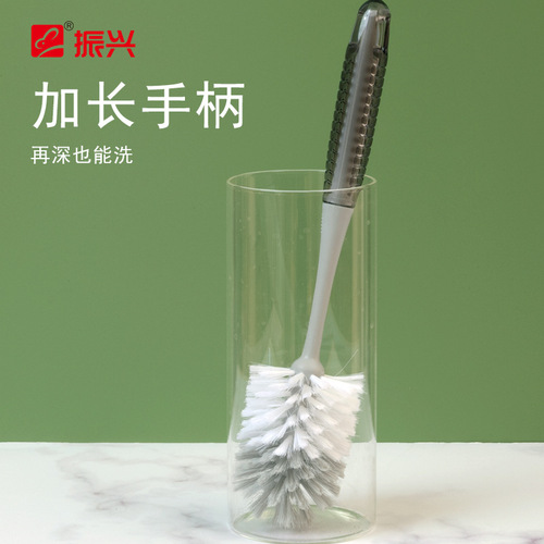 Zhenxing cup brushing cup artifact brushing water cup cleaning long handle bottle washing brush no dead ends tea stain removal brush SA2245