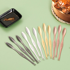 304 stainless steel crab needle dual-purpose household crab meat needle, seafood needle, crab spoon, crab fork, crab eating tool