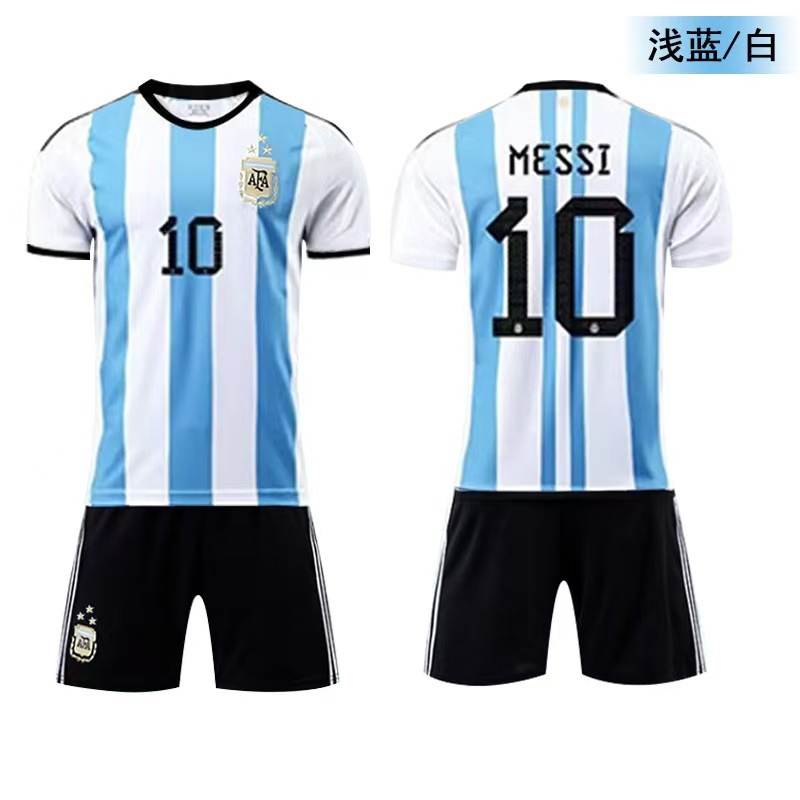 Football Uniform Set, Men's and Women's Football Jerseys, Kidsren's Training Uniforms, Competition Team Uniforms, Customizable Logo, Quick-Drying, Breathable, Player Version