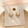 Silver needle, fashionable universal earrings, silver 925 sample, internet celebrity, simple and elegant design