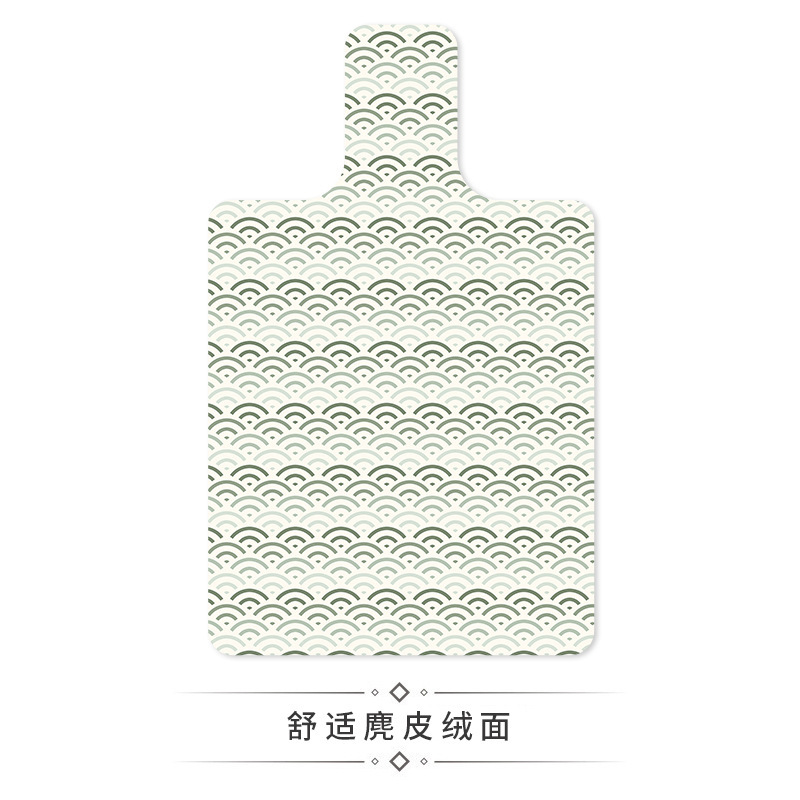 跨境专用麂皮绒普拉提核心床垫吸汗防滑健身垫耐磨pu橡胶瑜伽垫子|undefined