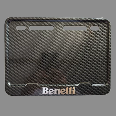 license plate protection frame advertising license, Other Automotive Exterior Supplies - benelli-stereotype-carbon-fiber