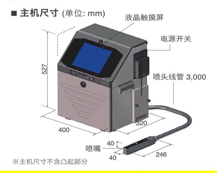 RX2-SD160S小字符多喷头喷码机 可变数据喷印 行数距离可调 防伪