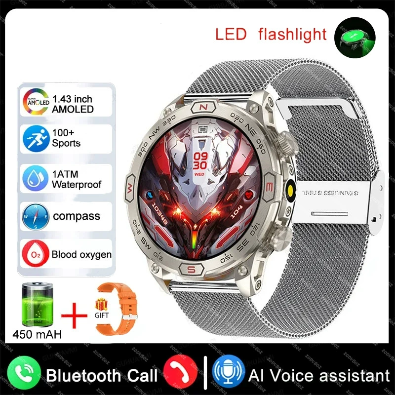 Новый KC86 кросс‑бордер умные часы 100+ спорт AMLOED экран Bluetooth вызов KC86 умные часы автономность