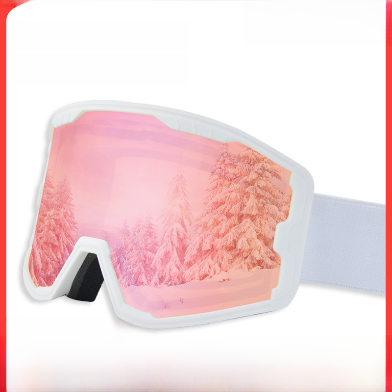 Suured silindrilised suusaprillid, topelt uduvastased prillid, suure vaateväljaga lumeprillid, mägironimisprillid, suusaprillid_voghion.com