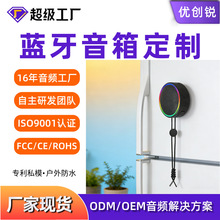新款私模新款磁吸音响浴室便携挂绳吸盘防水迷你蓝牙小音箱户外