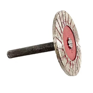 Stone Carving Small Slices 4cm Cutting Slices Stone Carving Engraving Electric Grinder Corrugated Dry Cutting Saw Blade with Handle