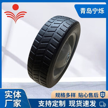 厂家现货供应胶粉免充气实心轮胎 户外推车10寸清洗机实心轮