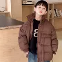 立领小众新款保暖棉服