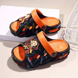 Nezha Children's Slippers Cute Cartoon Indoor and Outdoor Wear Dual-Purpose Slippers Summer New Children's Baby Slippers