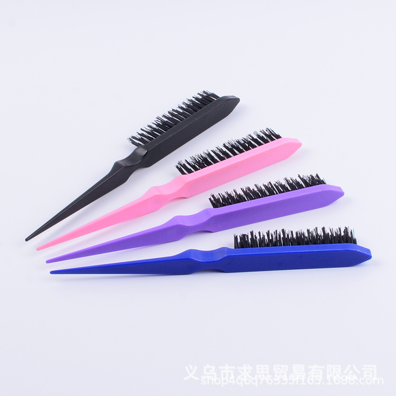 Peinado peinado de punta de cola peinado de tres filas peinado peinado de punta de cola peinado herramientas de cabello rizado peinado de estudio herramientas de modelado peinado