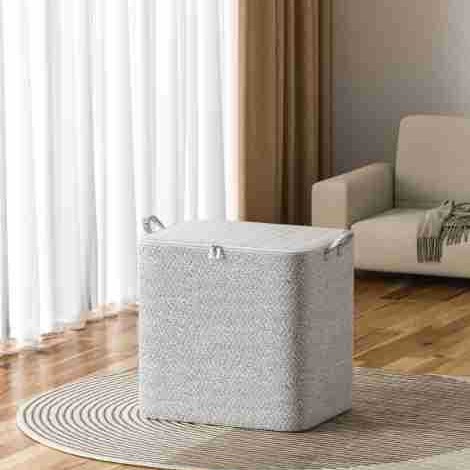 Bolsa de almacenamiento para edredones, bolsa de almacenamiento para ropa, bolsa organizadora para edredones, bolsa de mudanza, almacenamiento de gran capacidad, a prueba de humedad y antibacteriana