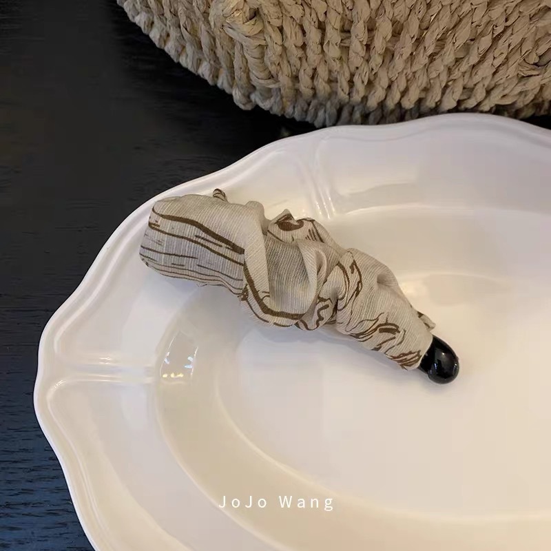 香蕉卷卷~ 香蕉夹竖夹韩国简约小众发夹发卡可爱发饰头饰马尾夹女|undefined