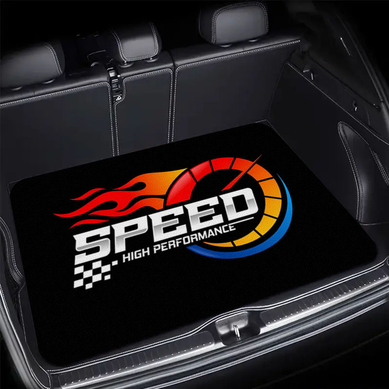 Trendy and Cool Car Trunk Cargo Protection Mat, Futuristic Tech-Style Outdoor Dining Mat, Cross-Border Bestseller
