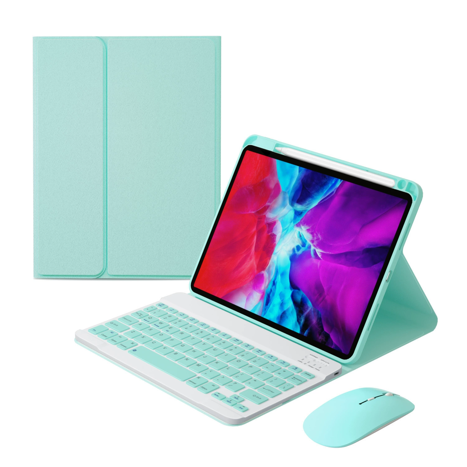 Apple, совместимый защитный чехол, клавиатура, мышь, Bluetooth