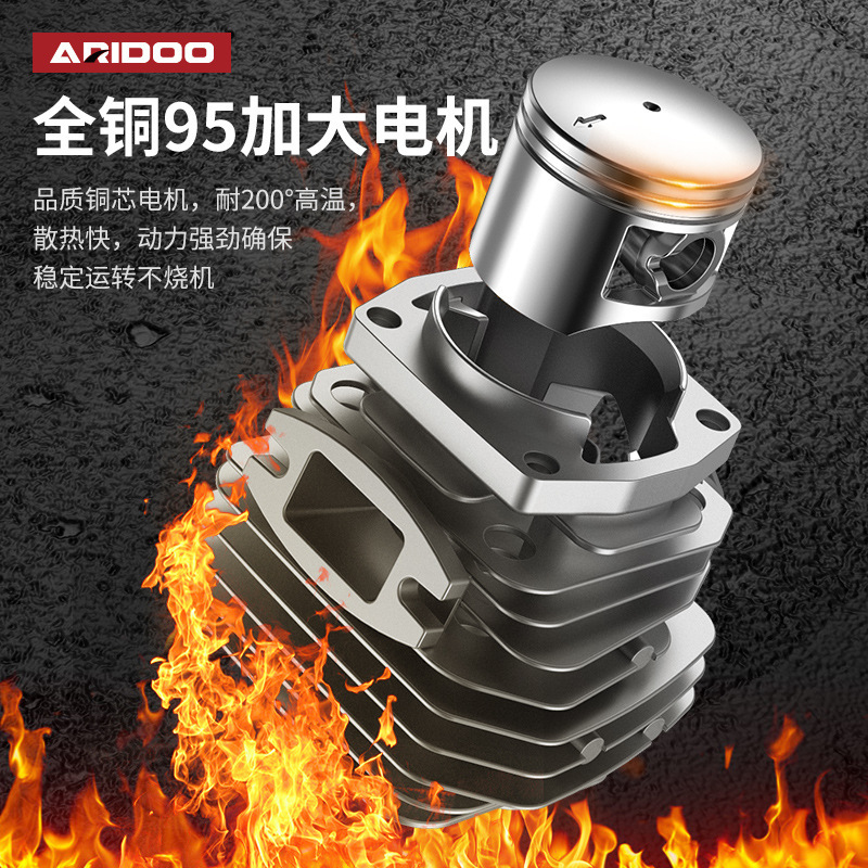 德国油锯伐木汽油锯大功率家用链锯小型电锯电链锯砍树E18