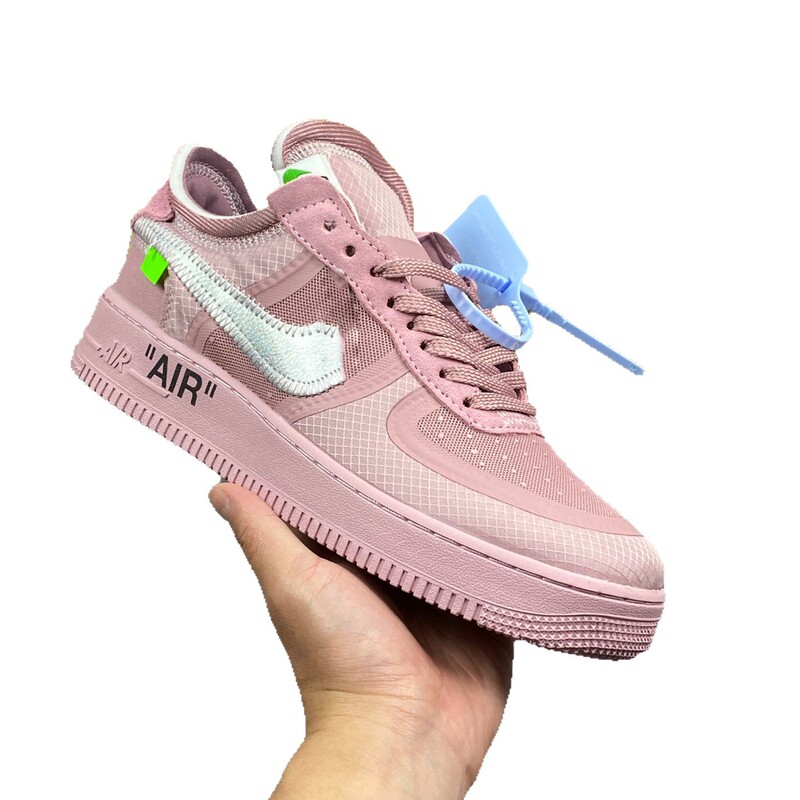 純正オリジナル OFFxAir Force OW 共同ブランド エア フォース ワン メッシュ クラシック ロートップ 多用途 カジュアル スポーツ スニーカー|undefined