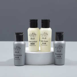 酒店供应一次性沐浴套装 旅行出差便携30ml小瓶装洗发水沐浴露