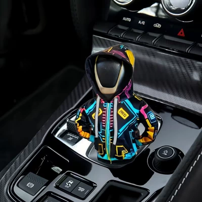car gear shift cover decoration, Sürətlər qutusu və əl tormozu başlıqları - single-pack-fd06