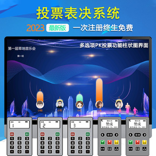 Conference voting device public judges scoring voting device wireless electronic scoring device sign-in conference voting system