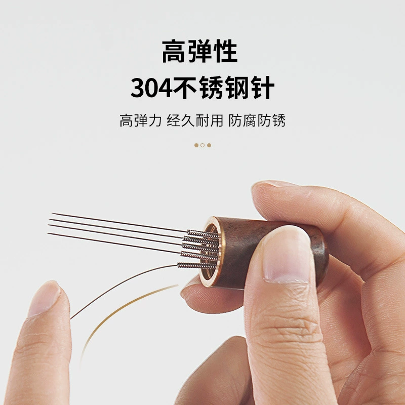 Итальянская кофейная ткань Порошковая игла кофейный порошок комкующийся разбрасыватель смесительная игла WDT мини-порошковая игла кофейный прибор