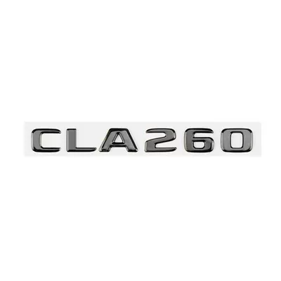 Car logo | modifications - standard-cla260-same-as-the-original-car-glossy-black