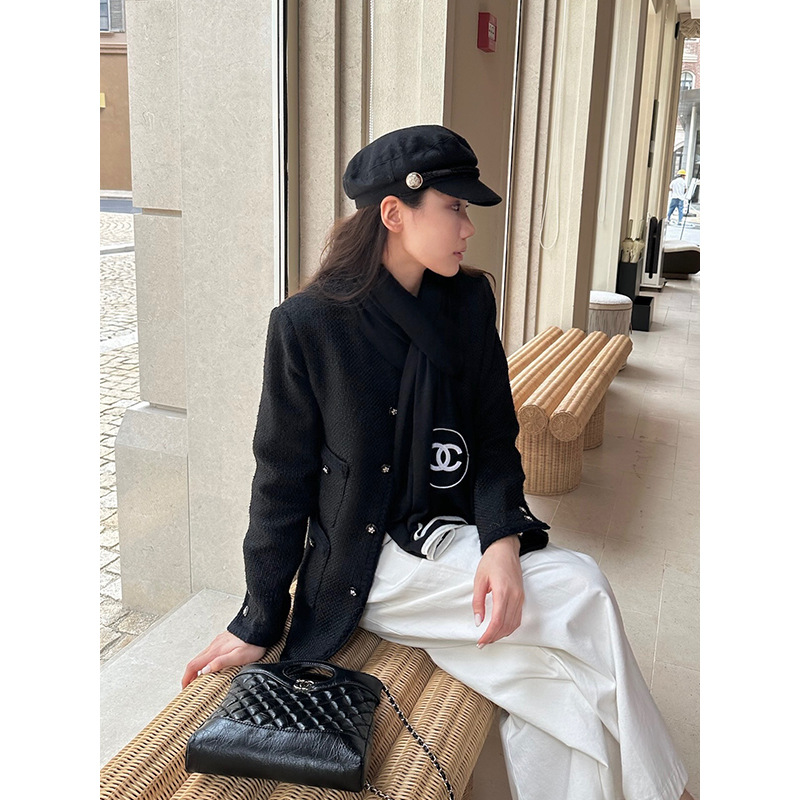 【No Returns or Exchanges】Tweed Chanel-Style Jacket, High-End Cardigan for Women M052