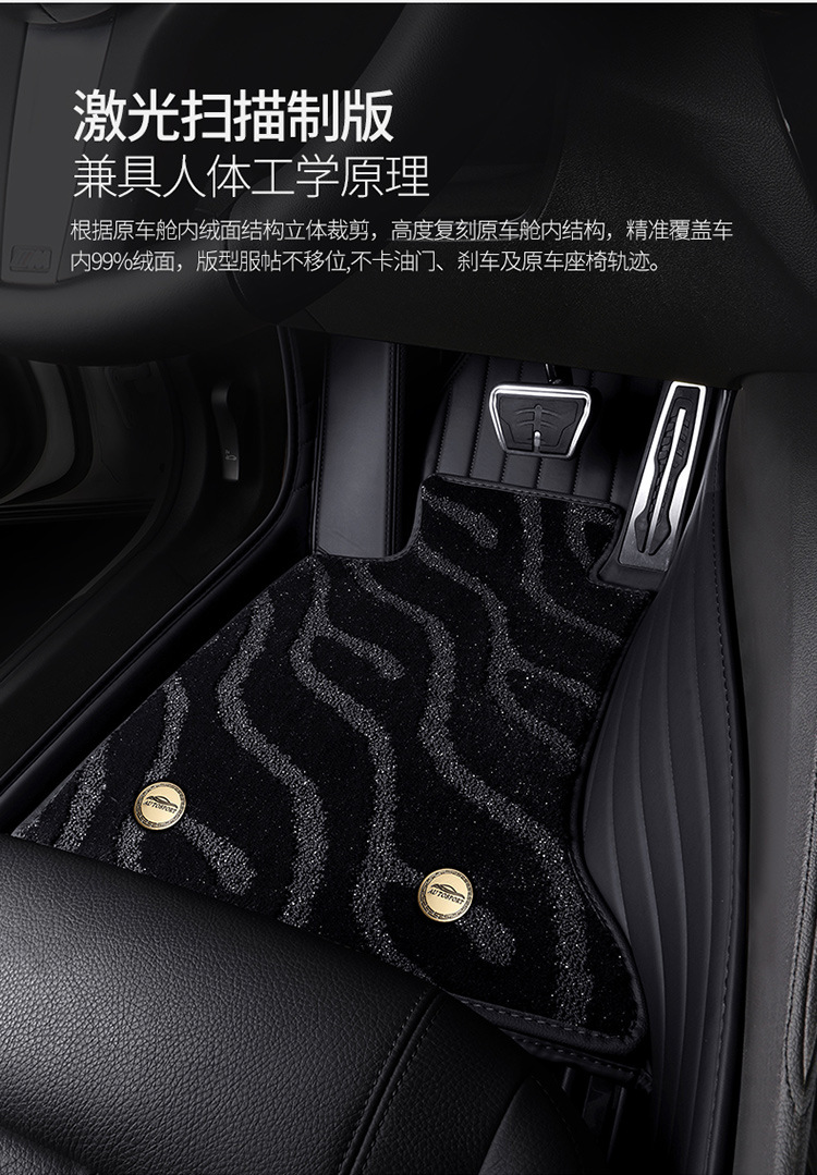 Dedicated Full Surround Genuine Leather Car Floor Mats for Buick Models