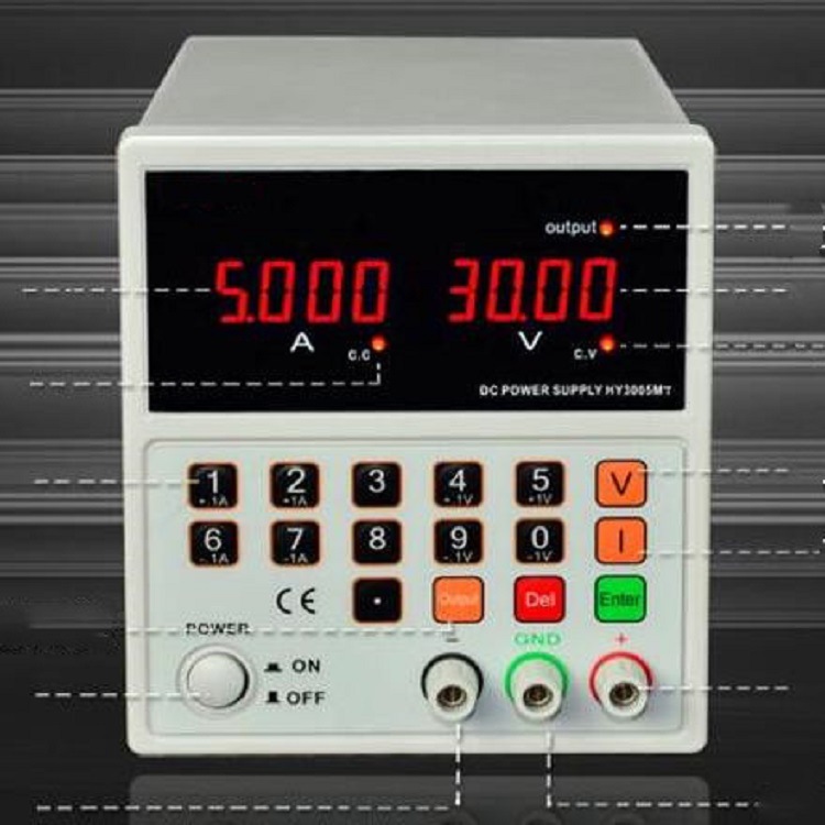 直流稳压电源  型号:HY3005MT  库号：M345522