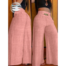 Y 40662 High Waist Drape Wide Leg Pants ���������������п�