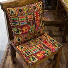 复古波西米亚民族亚泰情棉麻布艺沙发靠垫抱枕藤椅靠背