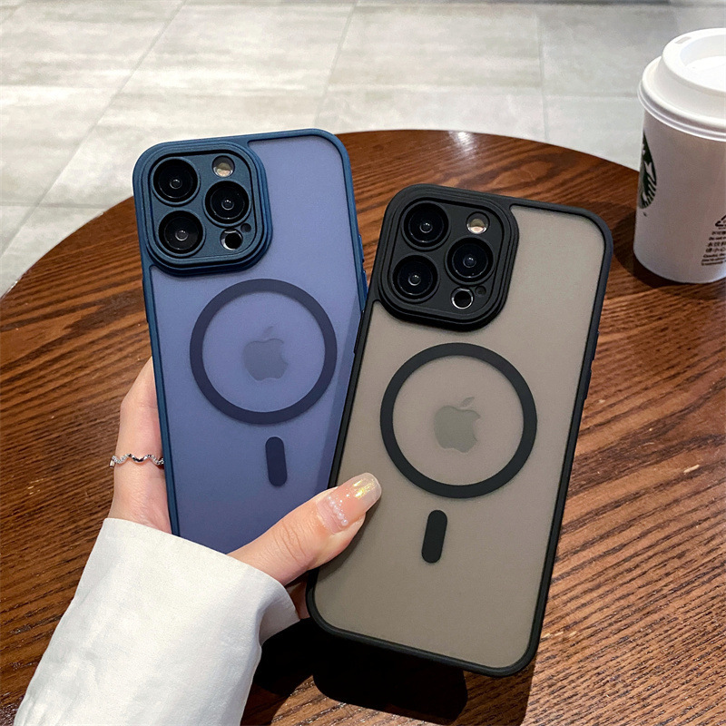 iPhone17proMax Yatun 磁気電話ケースつや消し Apple 16 落下防止 15 ハイエンド保護カバーに適しています。|undefined