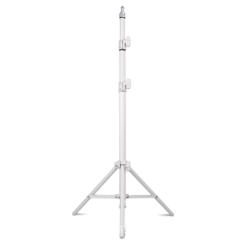 Factory direct 1.6 meters bracket design pure white tripod live broadcast equipment floor tripod photography bracket