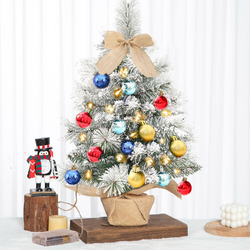 솔잎 설경나무(장식+가벼운 끈)