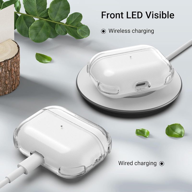 新款透明适用苹果2025新款airpods pro3耳机壳tpu蓝牙耳机保护套|undefined