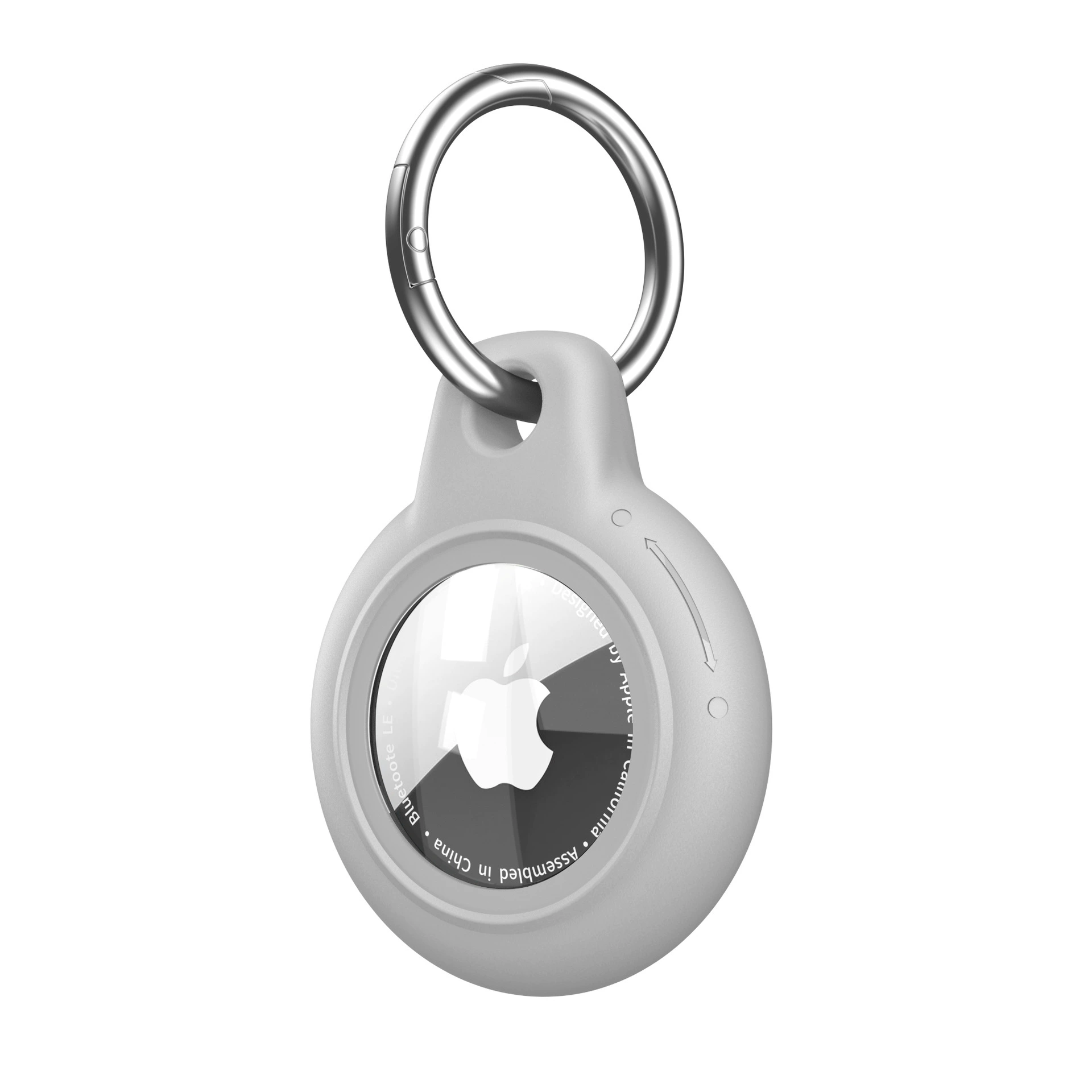 Защитный чехол для Apple AirTag из ПК, поворотный snap, против потери, тройная защита AirTag2