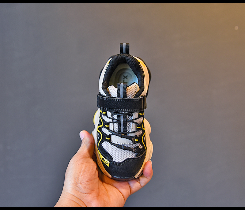 9928 Autumn New Boys' Casual Breathable Sports Girls' Korean Version Middle and Large Children's Running Student Trendy_voghion.com