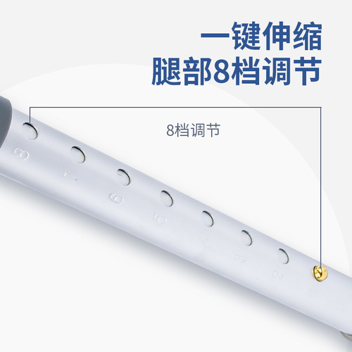 Good Step Senior Aluminum Folding Aids Equipment Walker for Disabled and Patients with Wheel-Assisted Walker