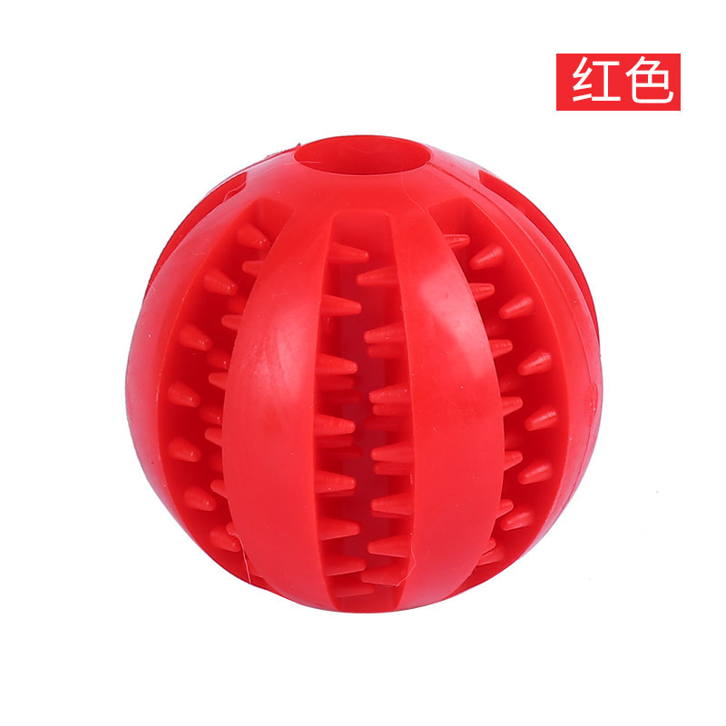 メーカー卸売犬フード漏れボールペットの歯ぎしりおもちゃボール噛みつきにくい歯のクリーニングテディゴールデンレトリバー知育玩具|undefined