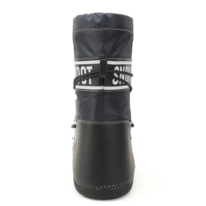 Botas espaciales transfronterizas de copos de nieve de nueve colores Botas de pan de abanico de moda Tubo alto, cálido, ligero y protector contra el frío, nuevos productos de la luna